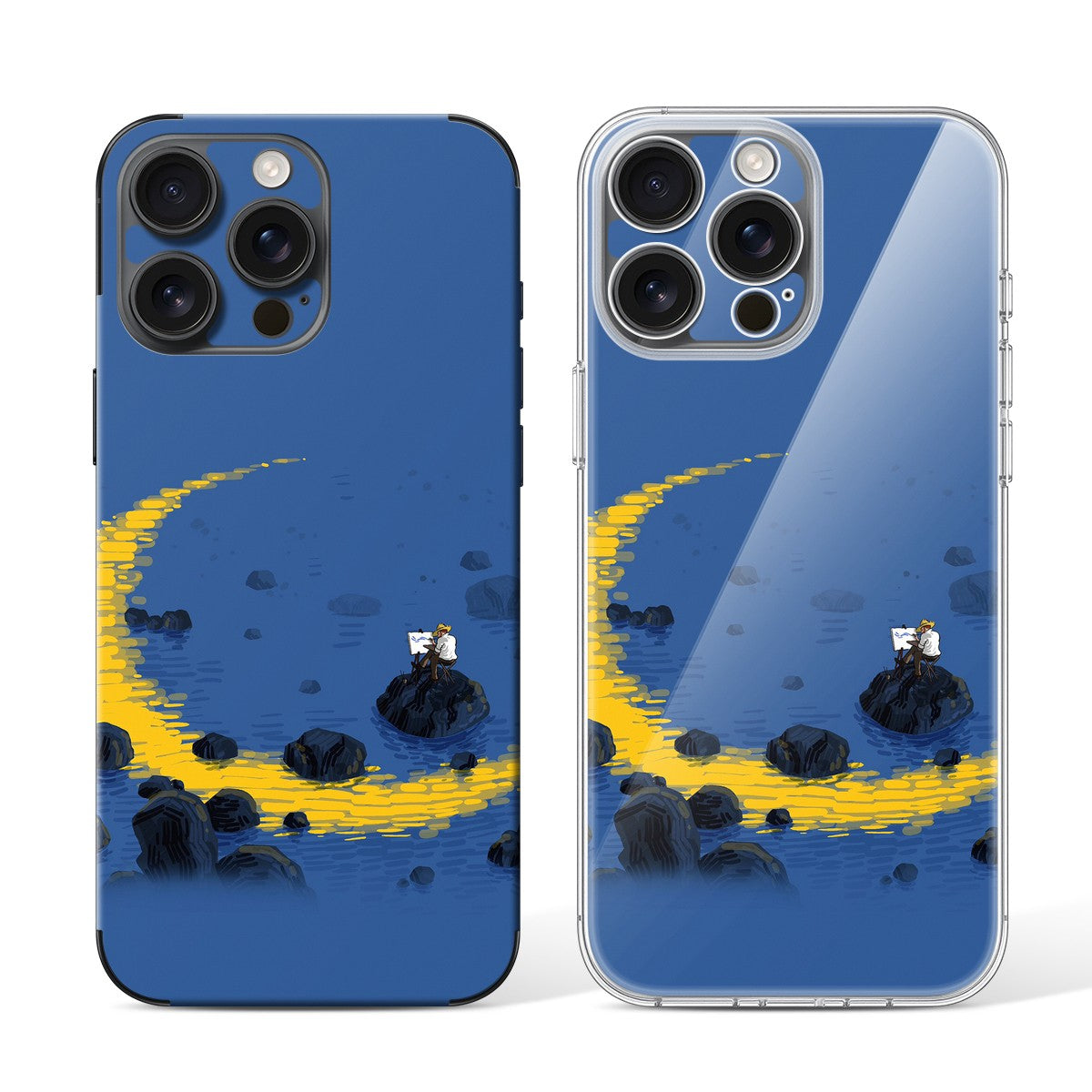 
Phone Skin for iPhone 15 Pro Max Black Titanium — Design 72