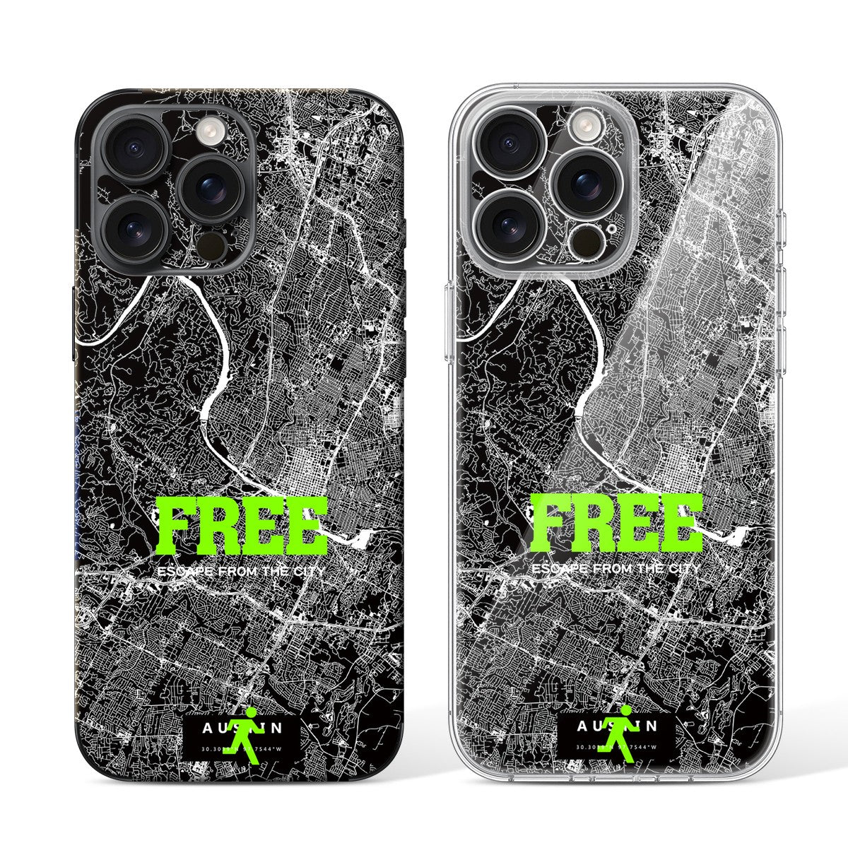
Phone Skin for iPhone 15 Pro Max Black Titanium — Design 90