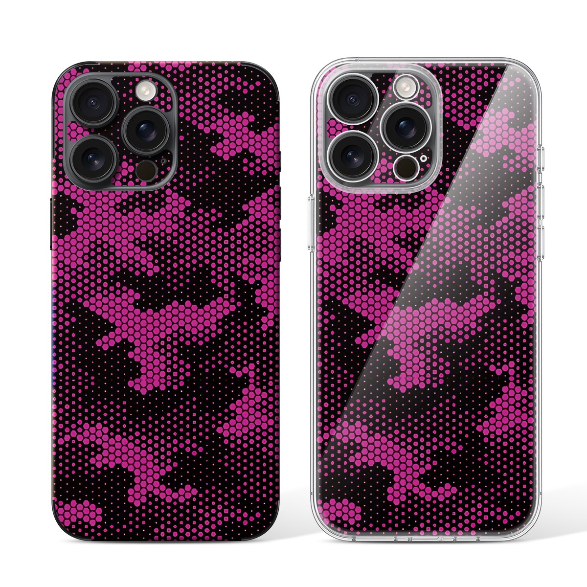 
Phone Skin for iPhone 15 Pro Max Black Titanium — Design 92