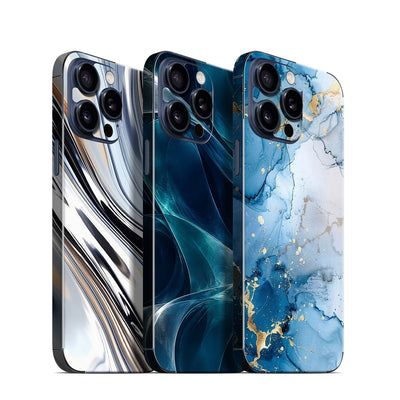 Phone Skin for iPhone 15 Pro Max Blue Titanium — product view 1