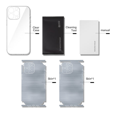 Phone Skin for iPhone 15 Pro Max Blue Titanium — product view 9