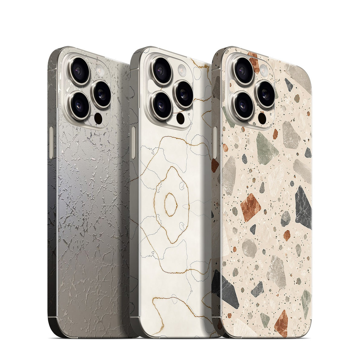 Phone Skin for iPhone 15 Pro Max Natural Titanium — product view 1