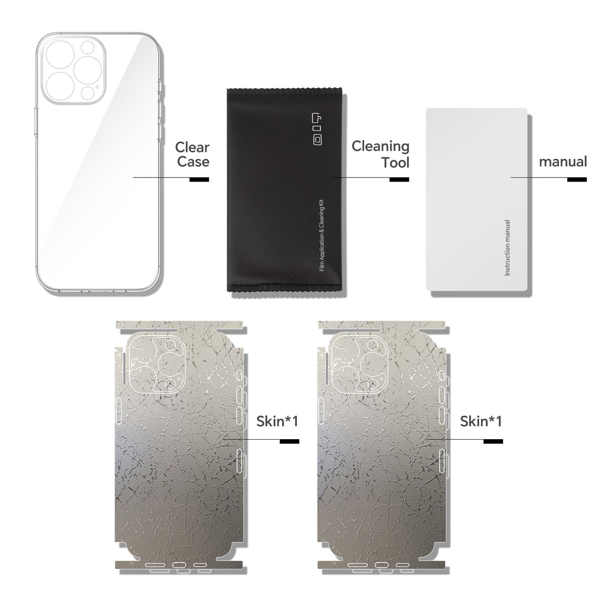 Phone Skin for iPhone 15 Pro Max Natural Titanium — product view 9