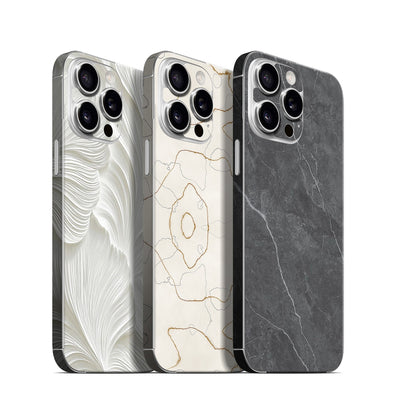 Phone Skin for iPhone 15 Pro Max White Titanium — product view 1