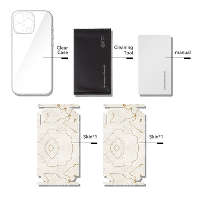 Phone Skin for iPhone 15 Pro Max White Titanium — product view 9