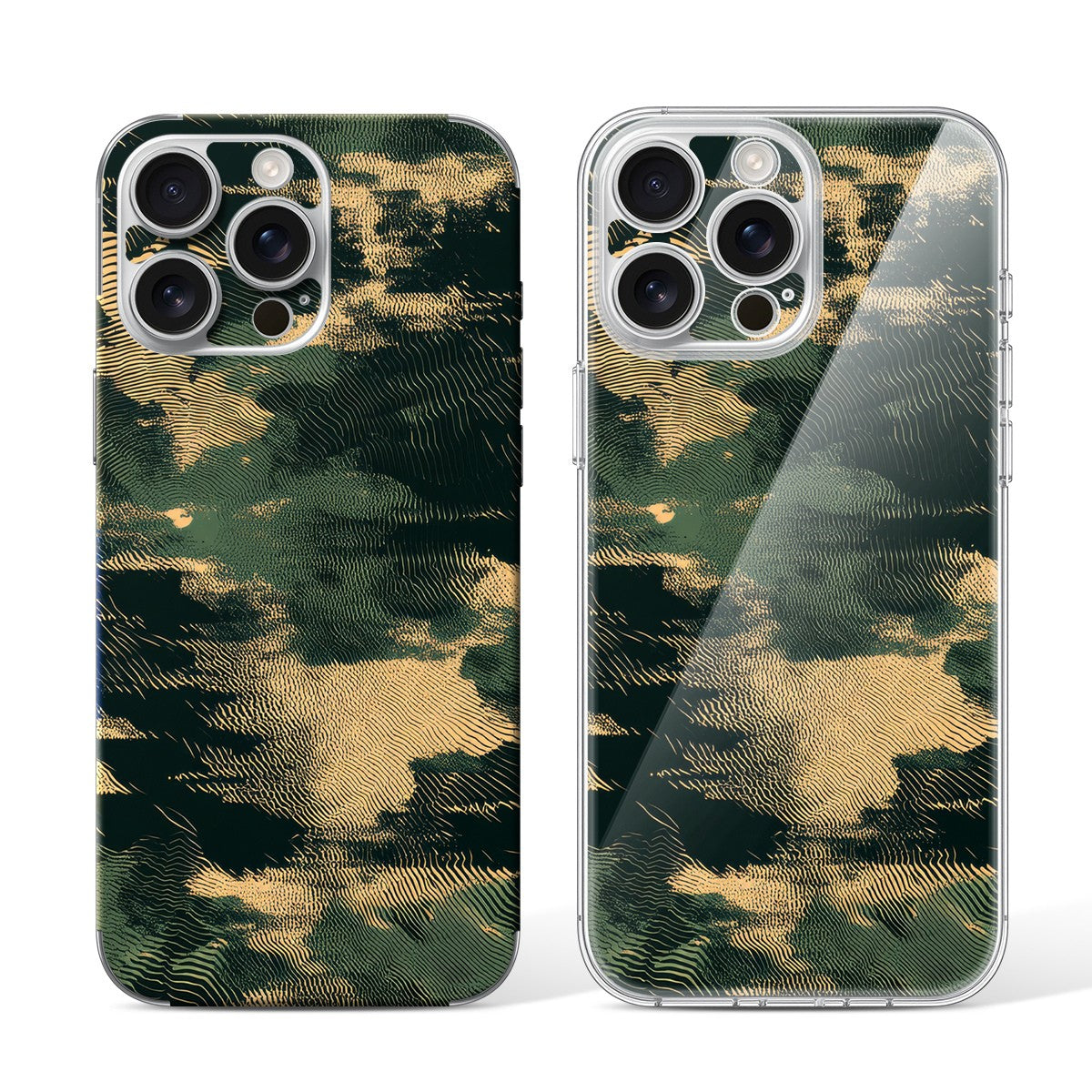 
Phone Skin for iPhone 15 Pro Max White Titanium — Design 02
