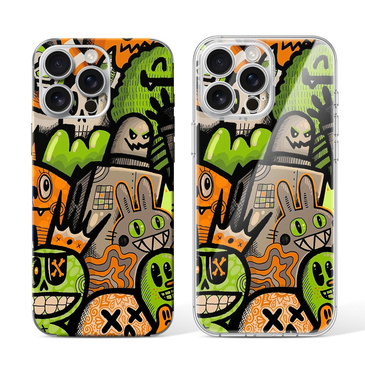 
Phone Skin for iPhone 15 Pro Max White Titanium — Design 14