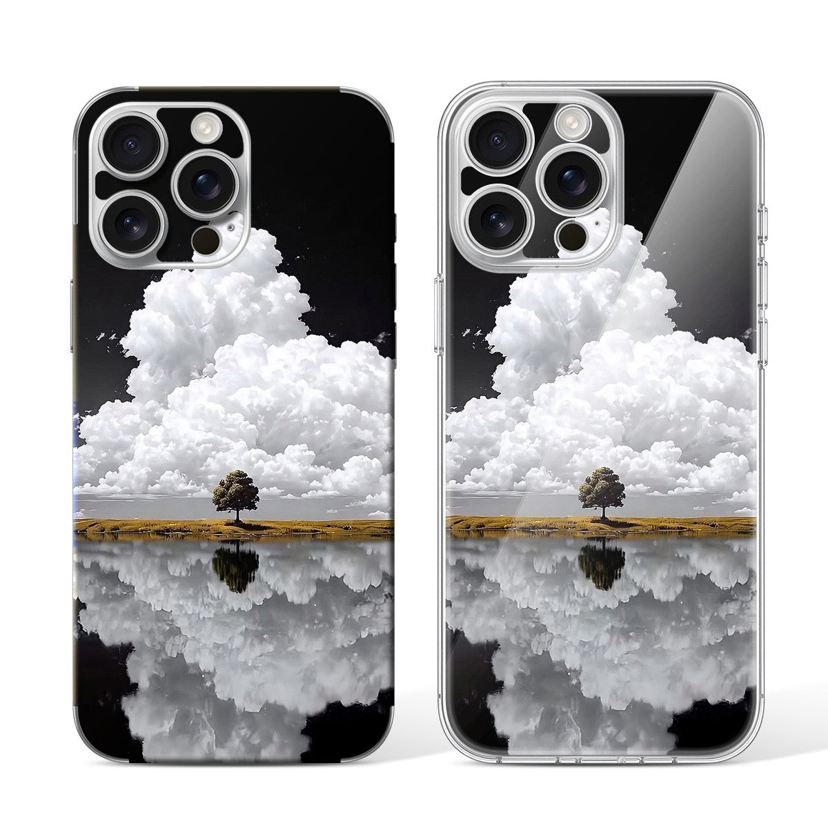 
Phone Skin for iPhone 15 Pro Max White Titanium — Design 55