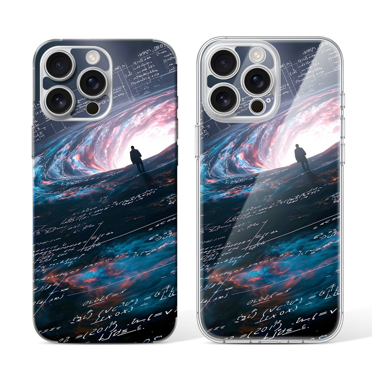 
Phone Skin for iPhone 15 Pro Max White Titanium — Design 56