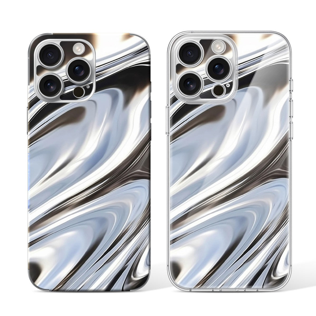 
Phone Skin for iPhone 15 Pro Max White Titanium — Design 82
