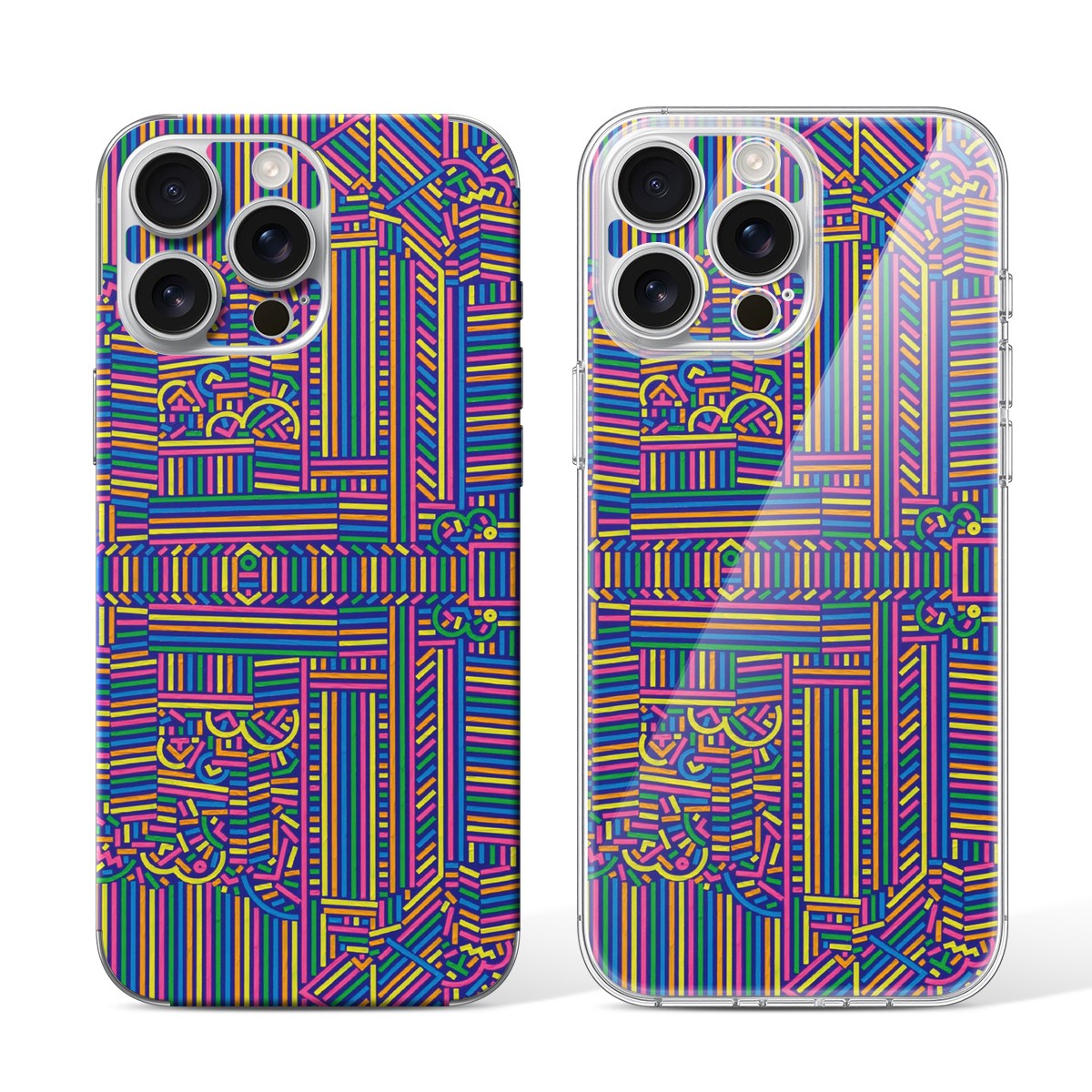 
Phone Skin for iPhone 15 Pro Max White Titanium — Design 87