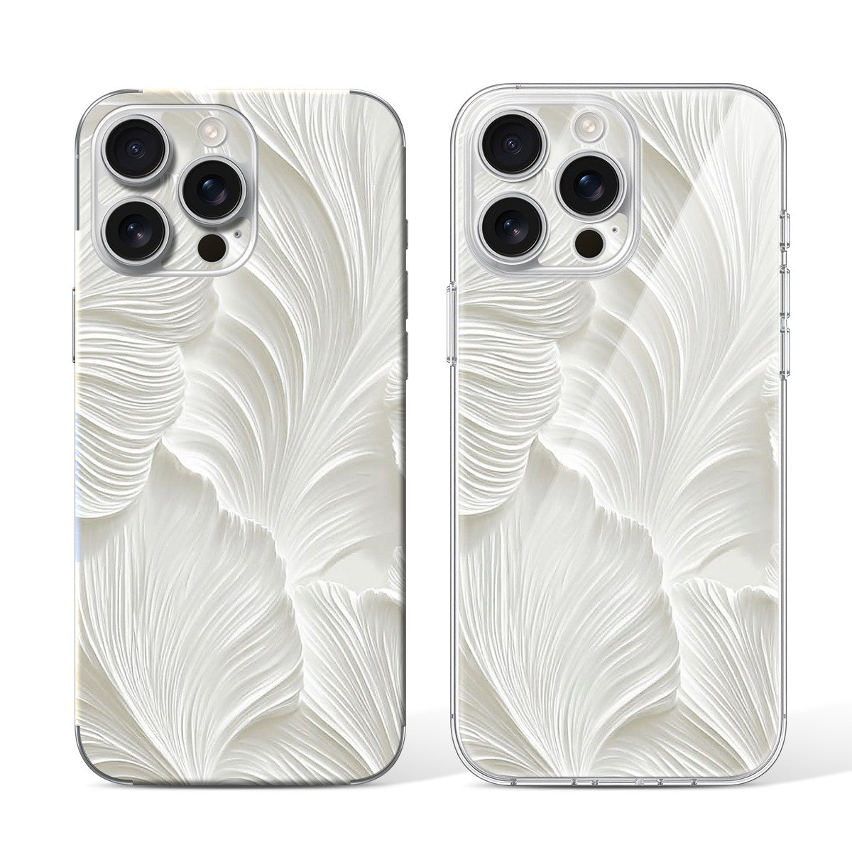 
Phone Skin for iPhone 15 Pro Max White Titanium — Design 91