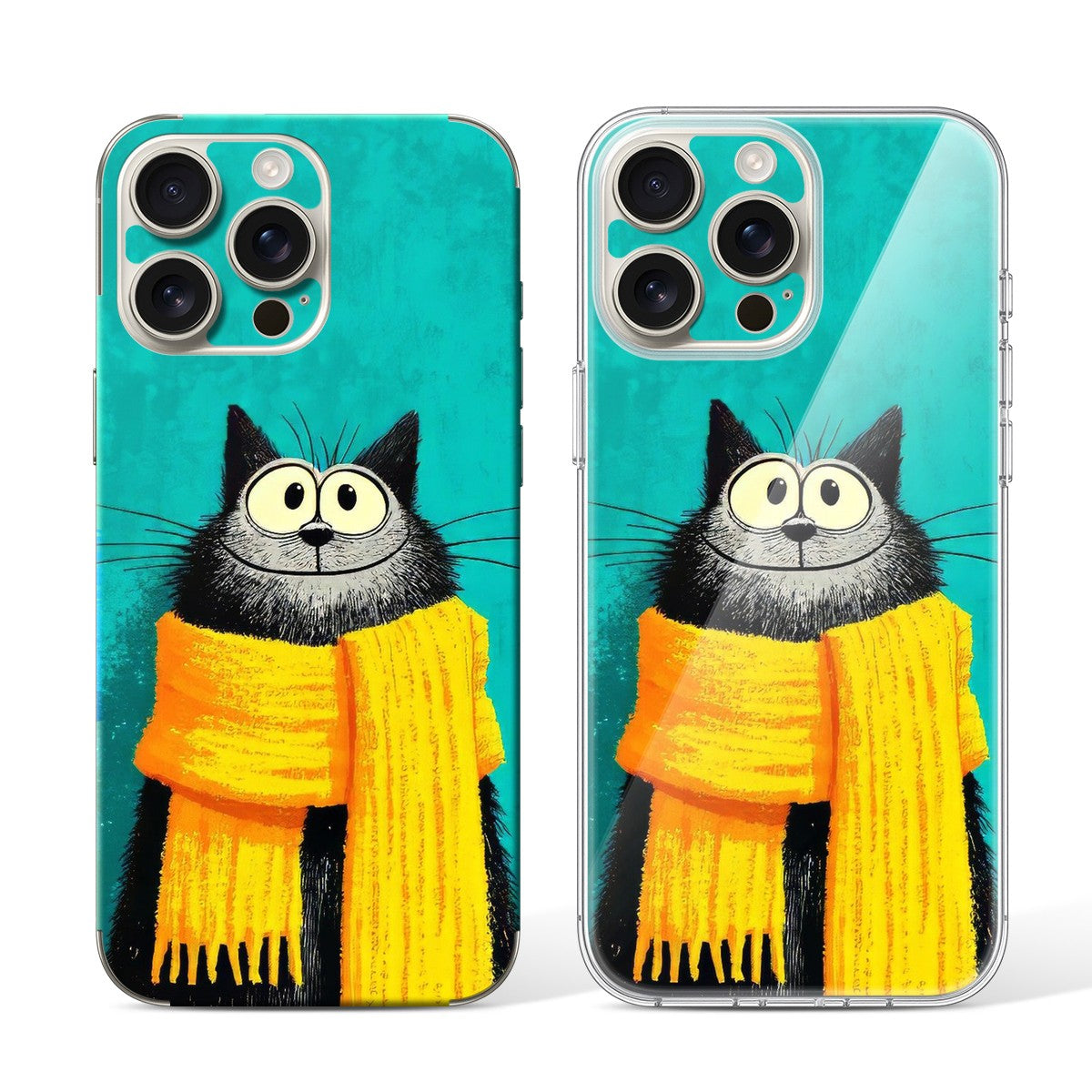 
Phone Skin for iPhone 15 Pro Natural Titanium — Design 01