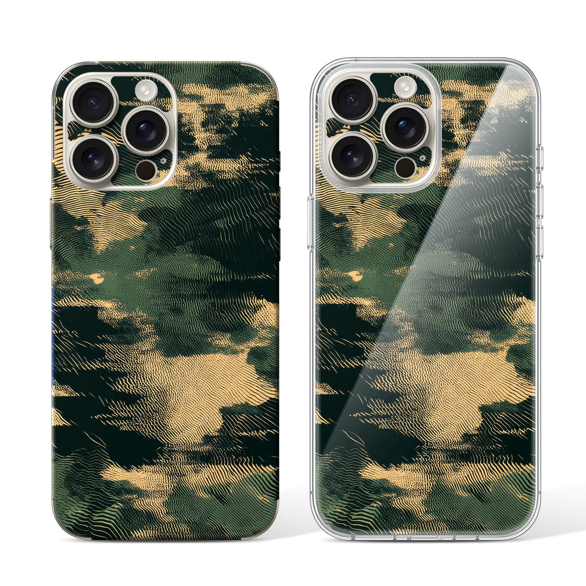 
Phone Skin for iPhone 15 Pro Natural Titanium — Design 02