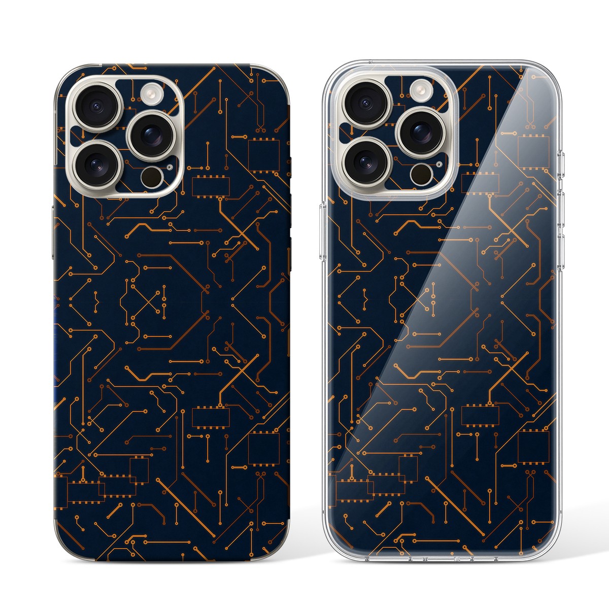 
Phone Skin for iPhone 15 Pro Natural Titanium — Design 99