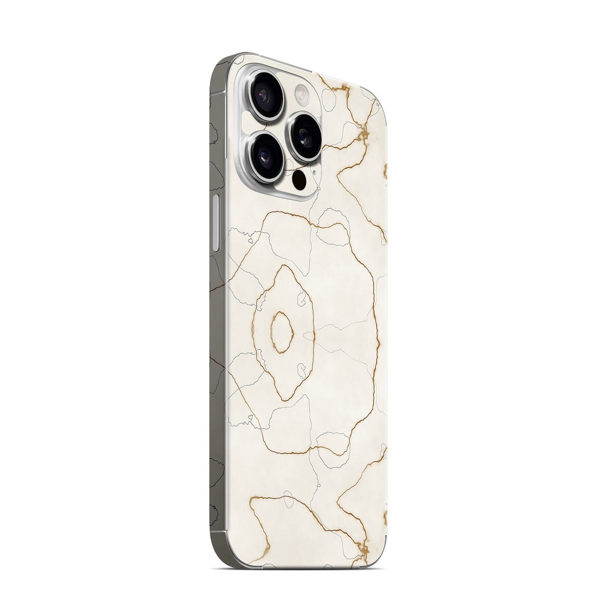 Phone Skin for iPhone 15 Pro White Titanium — product view 5