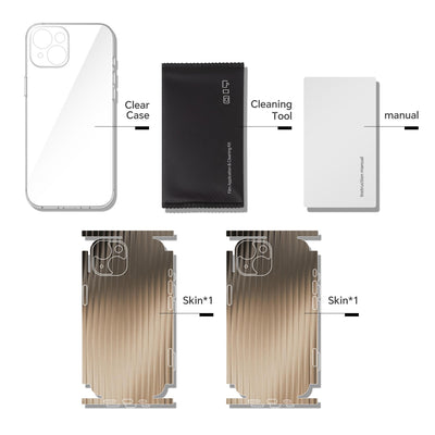 Phone Skin for iPhone 15 Yellow — product view 9