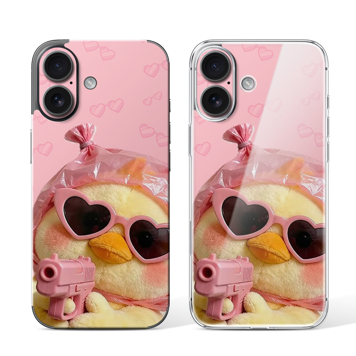
Phone Skin for iPhone 16 Black — Design 09