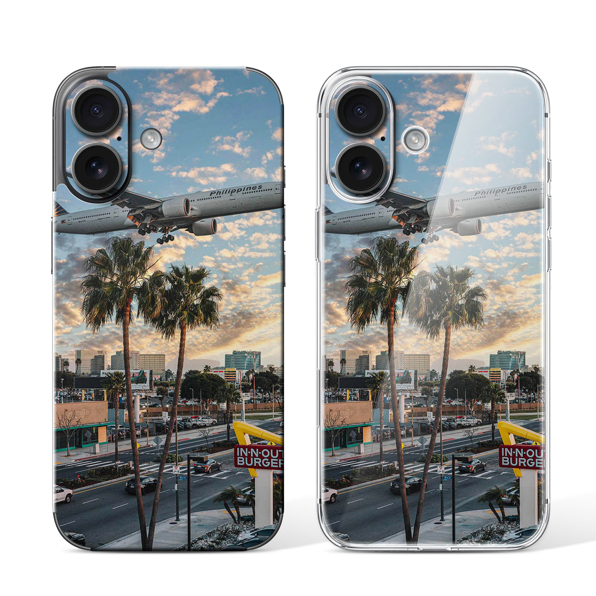 
Phone Skin for iPhone 16 Black — Design 10
