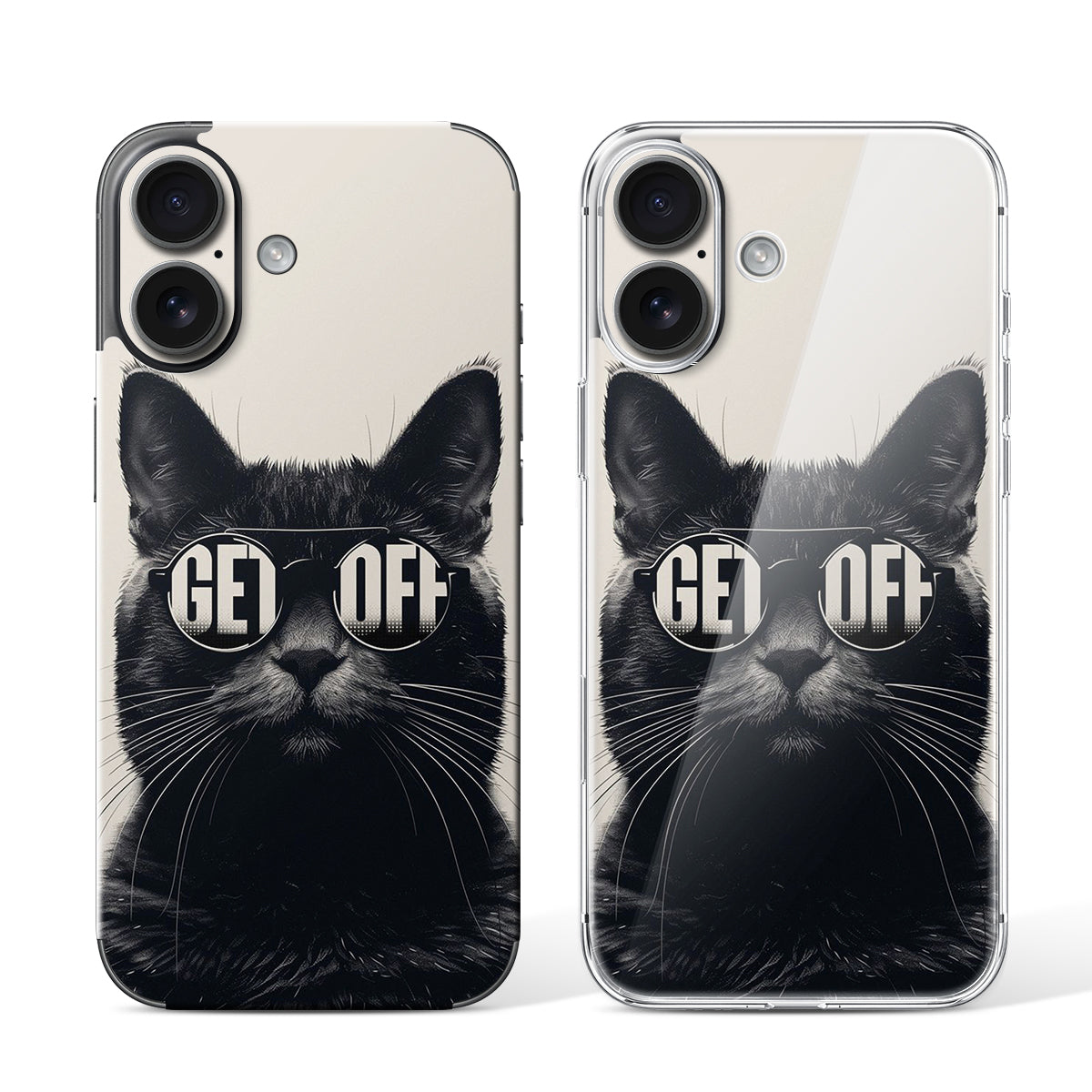 
Phone Skin for iPhone 16 Black — Design 19