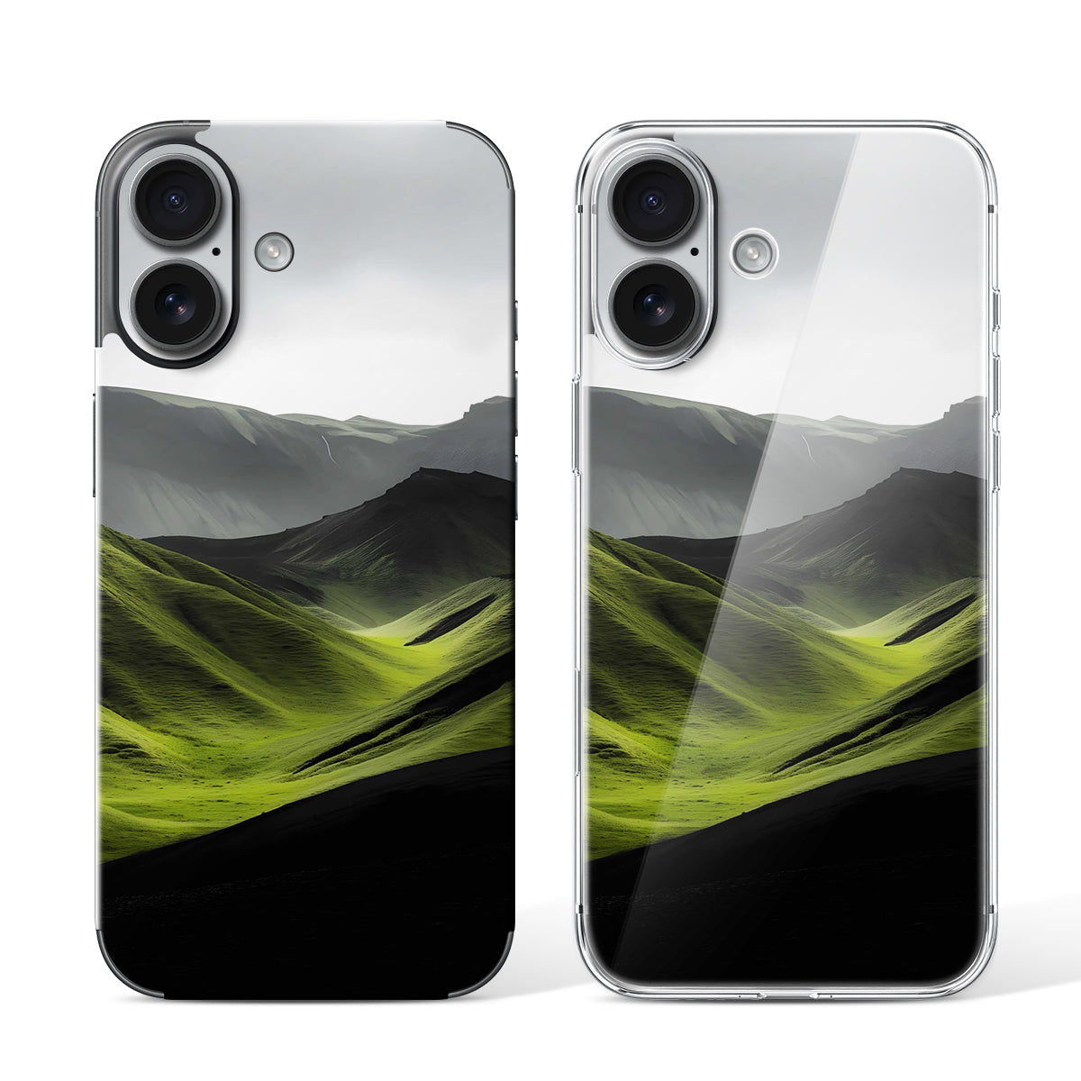 
Phone Skin for iPhone 16 Black — Design 23