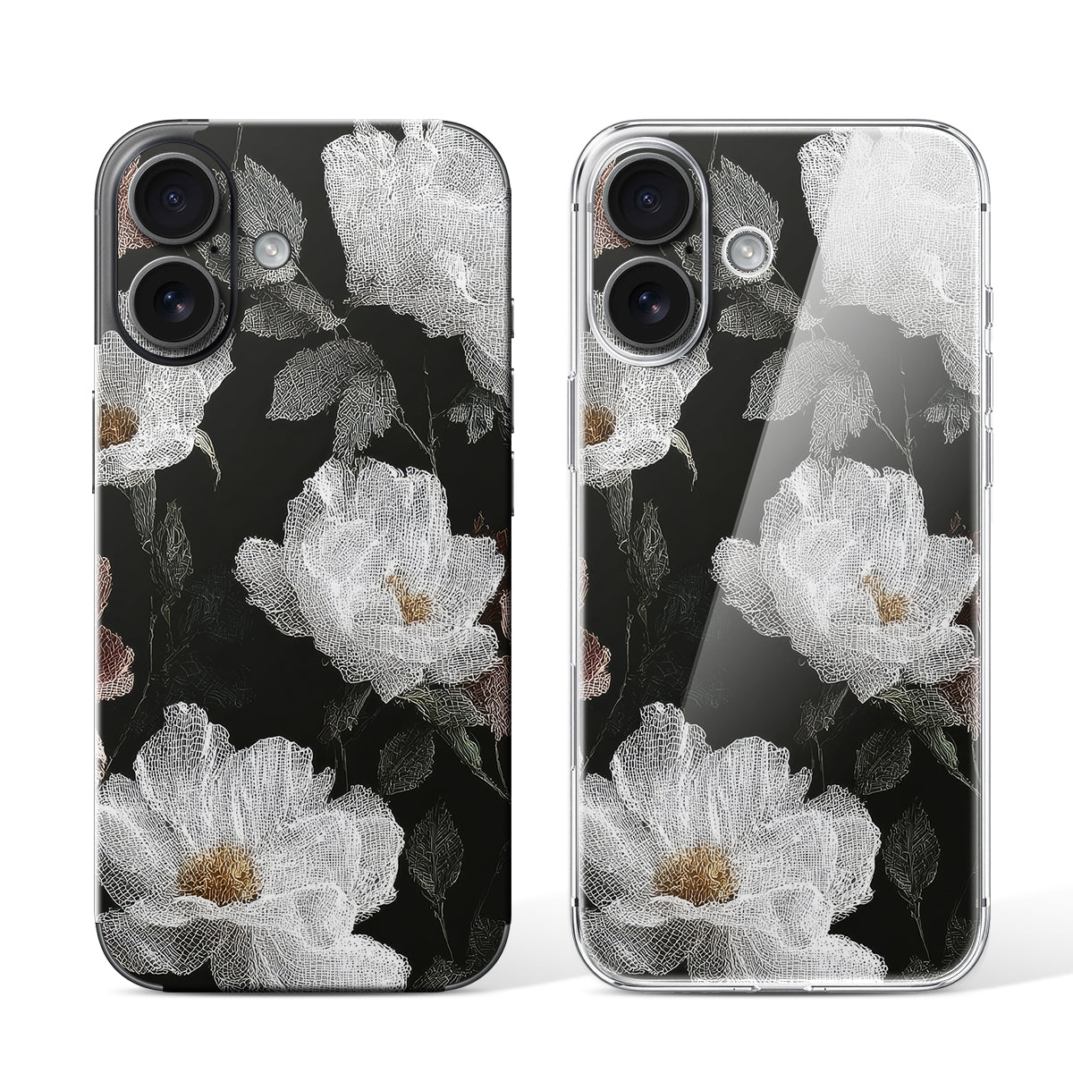 
Phone Skin for iPhone 16 Black — Design 26