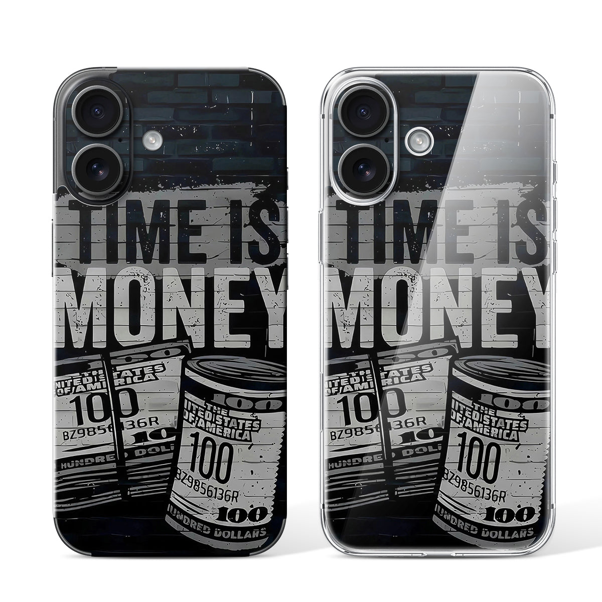 
Phone Skin for iPhone 16 Black — Design 29