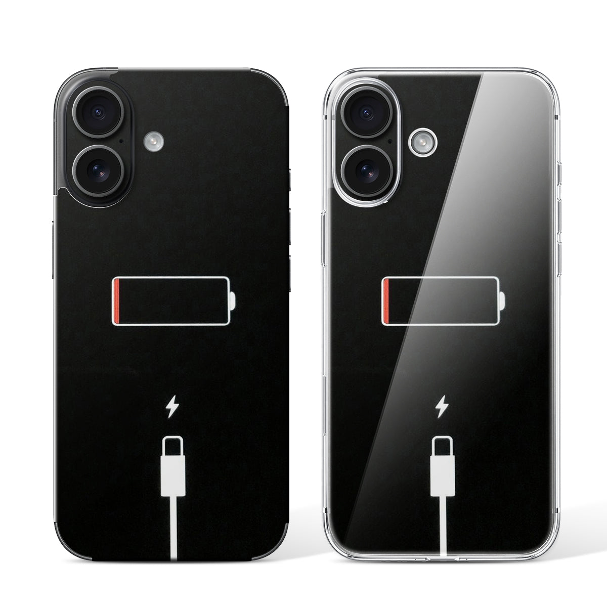 
Phone Skin for iPhone 16 Black — Design 37