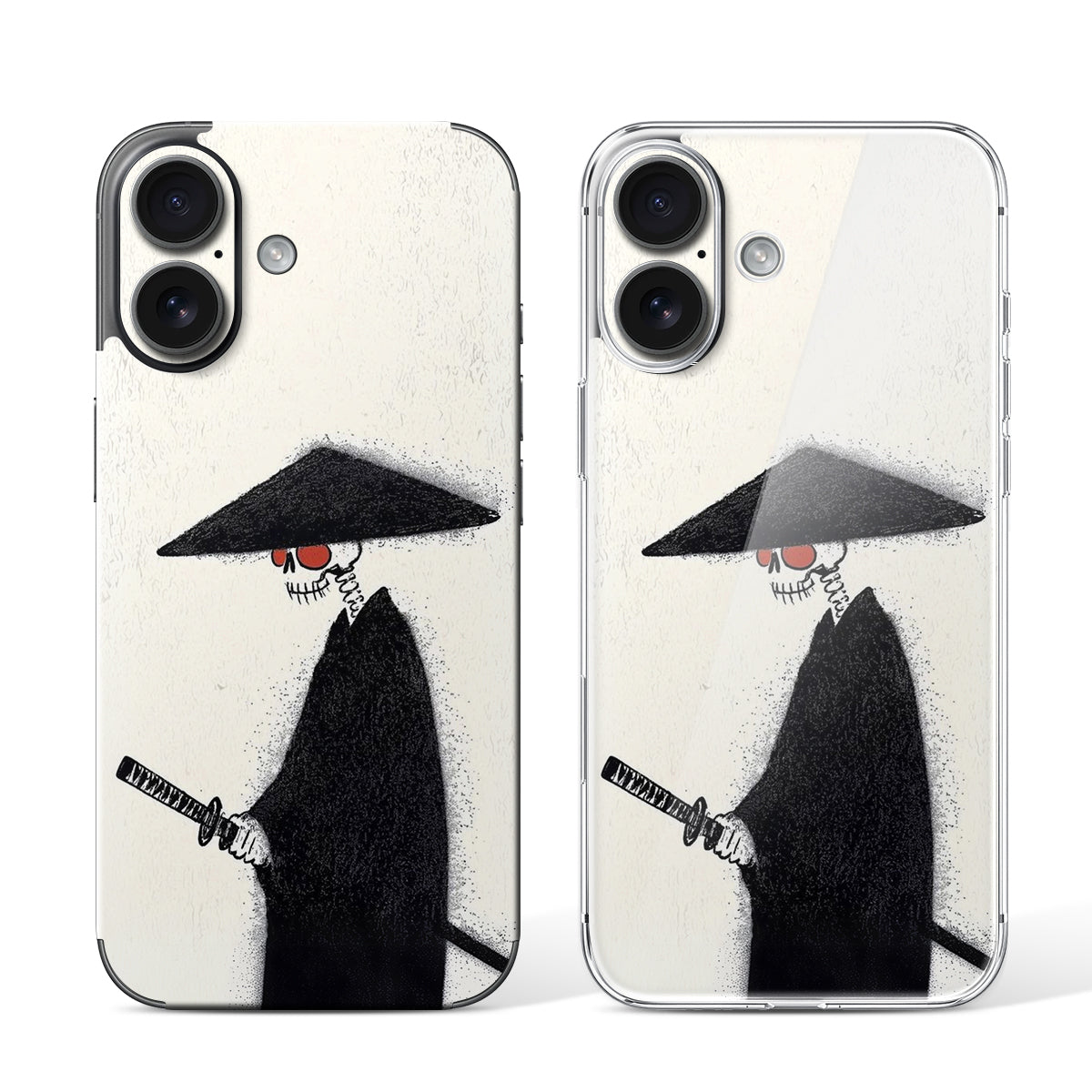 
Phone Skin for iPhone 16 Black — Design 46