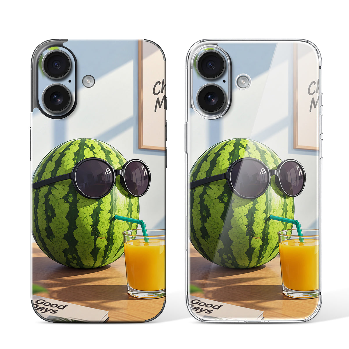 
Phone Skin for iPhone 16 Black — Design 63