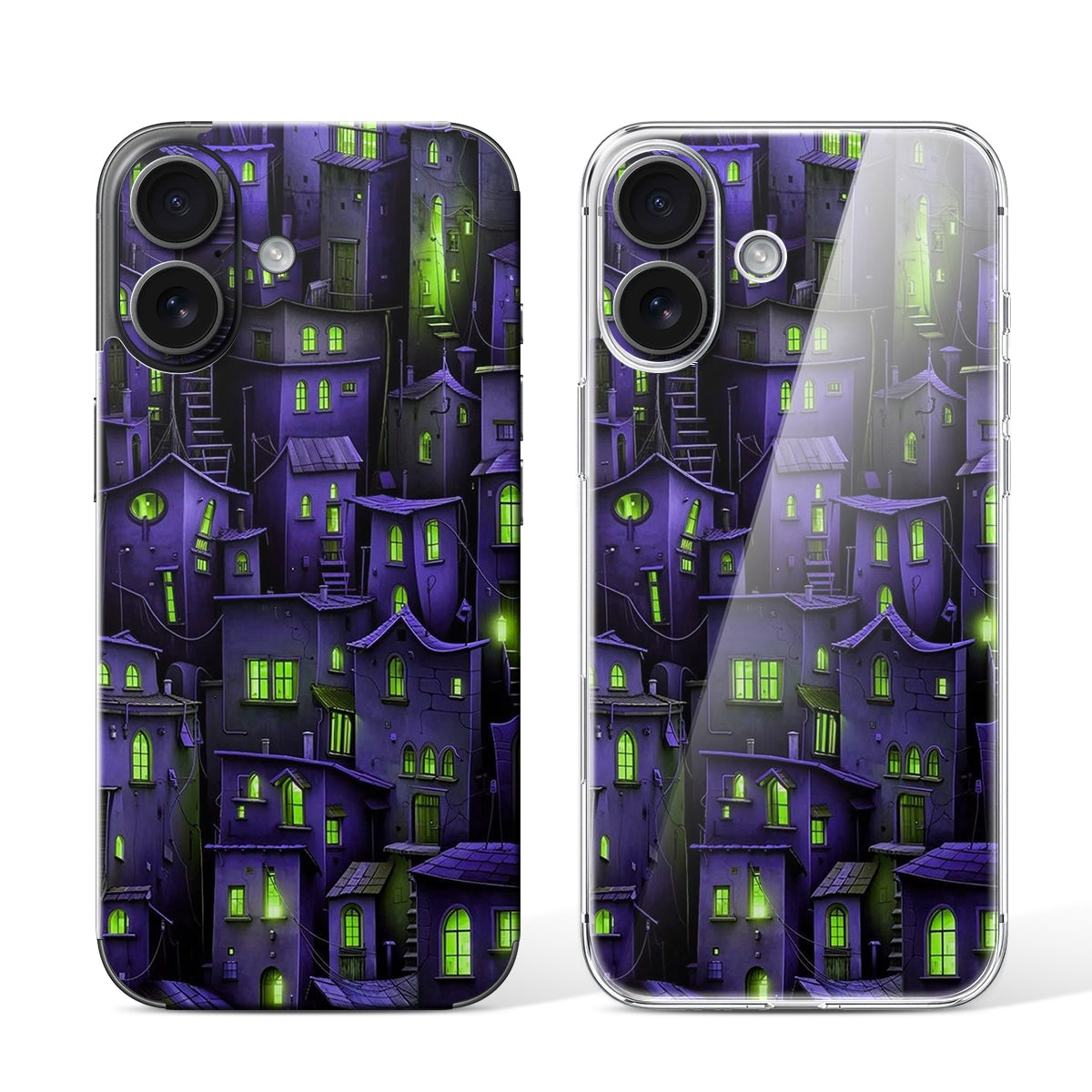 
Phone Skin for iPhone 16 Black — Design 64