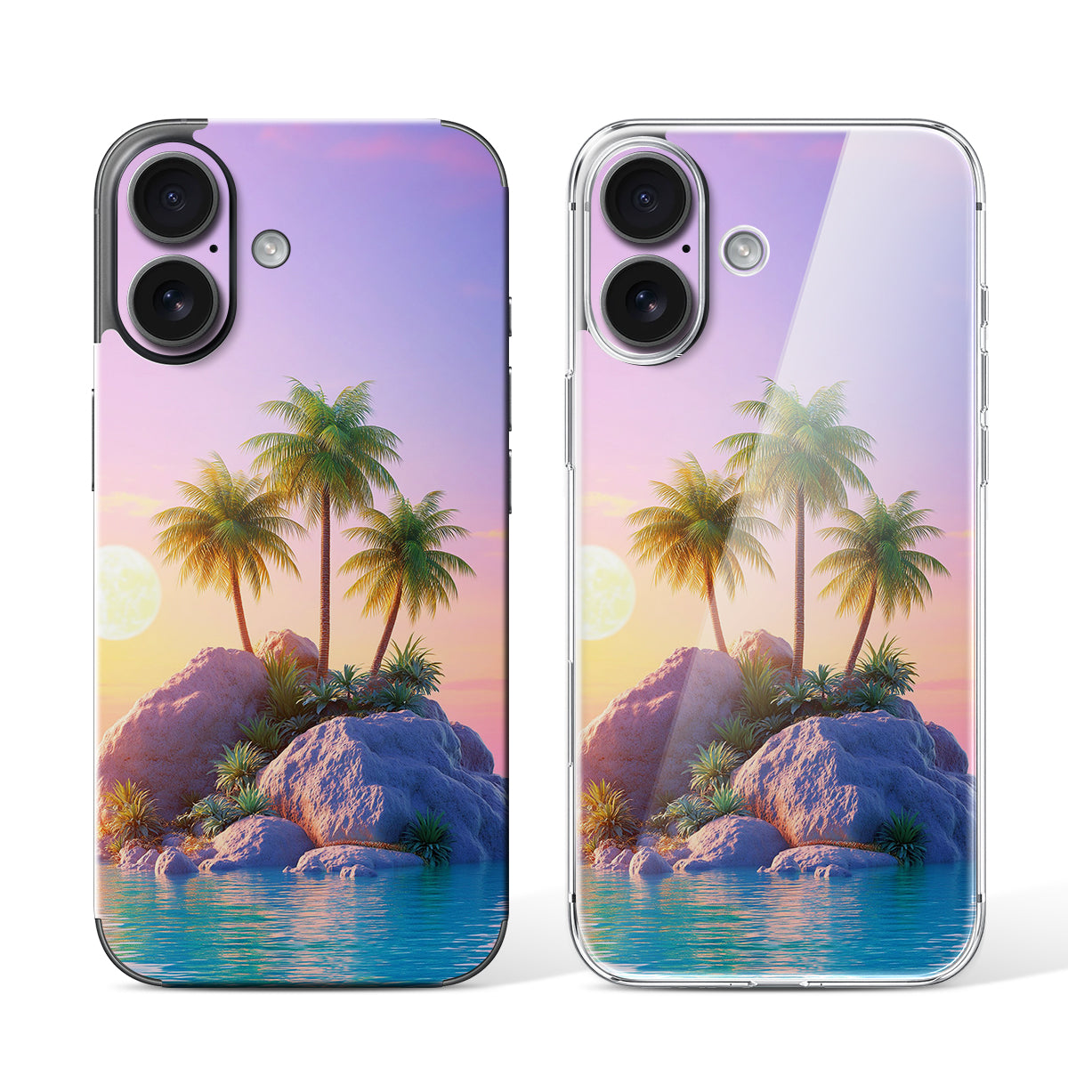 
Phone Skin for iPhone 16 Black — Design 75