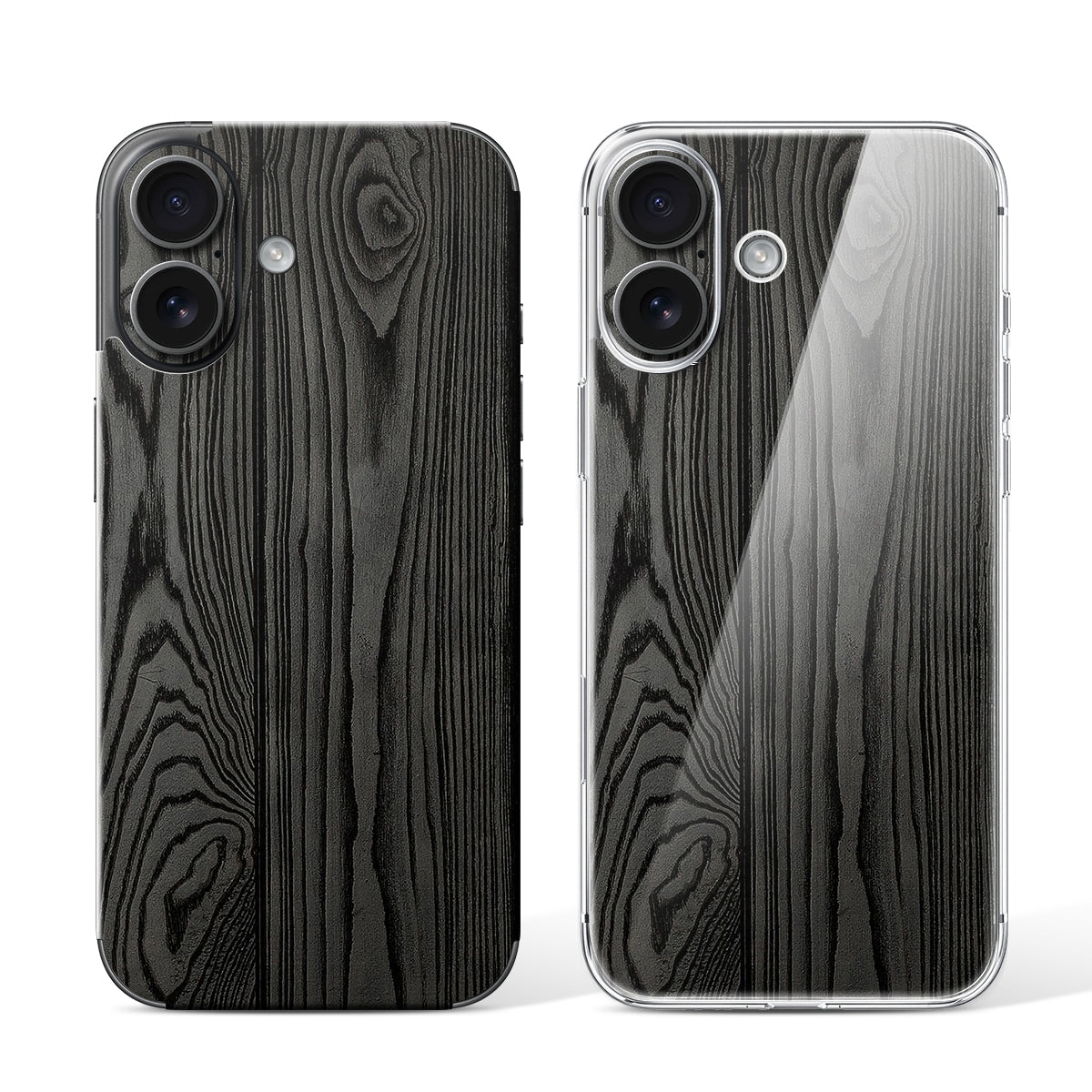 
Phone Skin for iPhone 16 Black — Design 118
