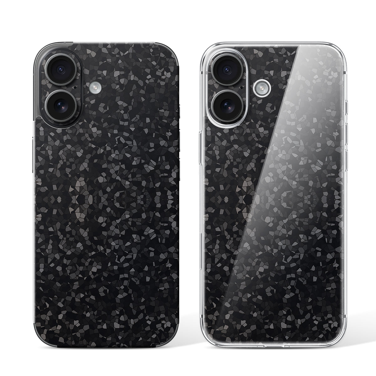 
Phone Skin for iPhone 16 Black — Design 124
