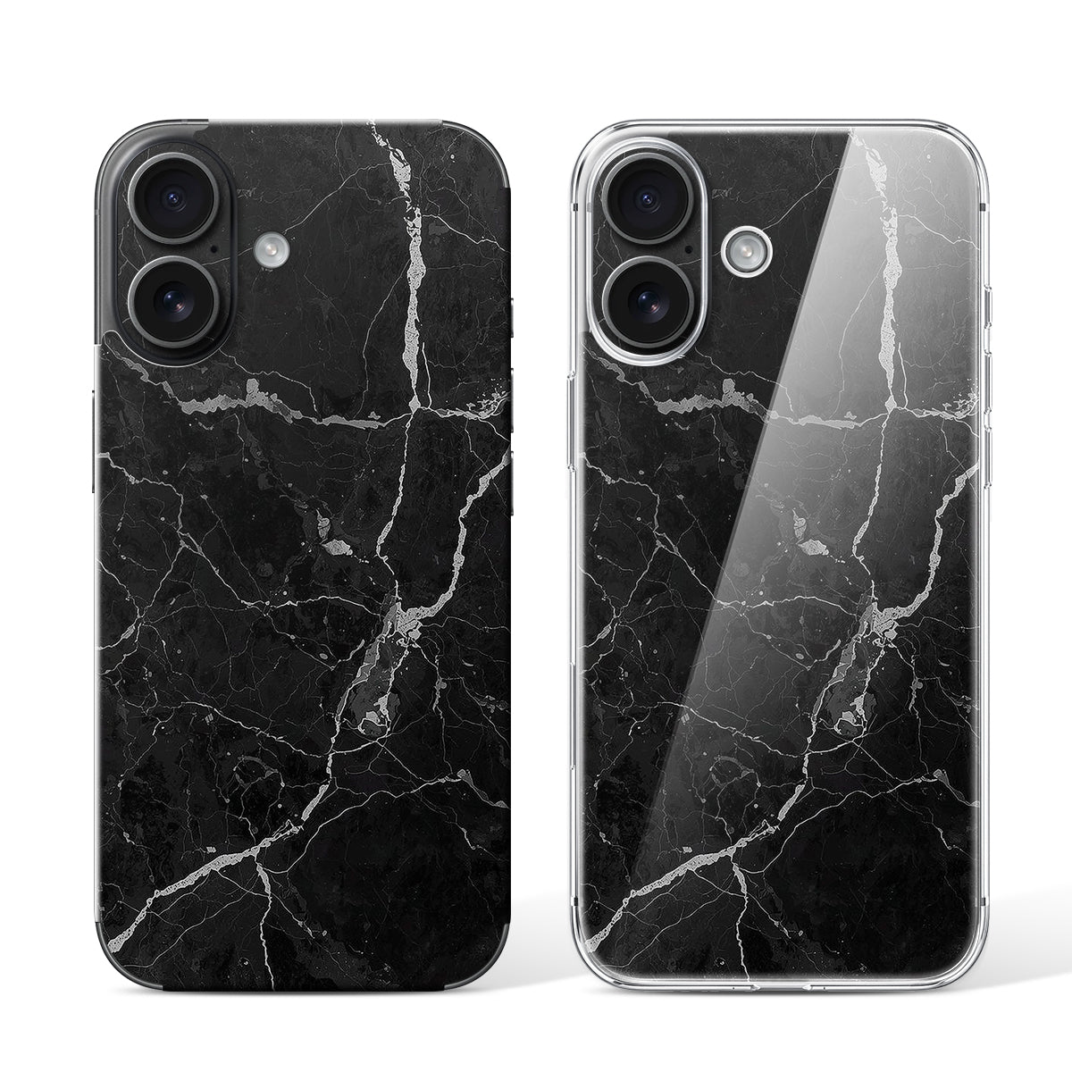 
Phone Skin for iPhone 16 Black — Design 129