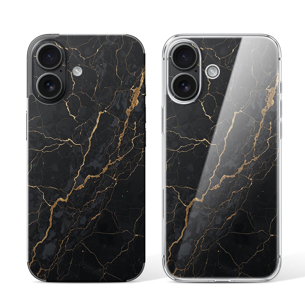 
Phone Skin for iPhone 16 Black — Design 130