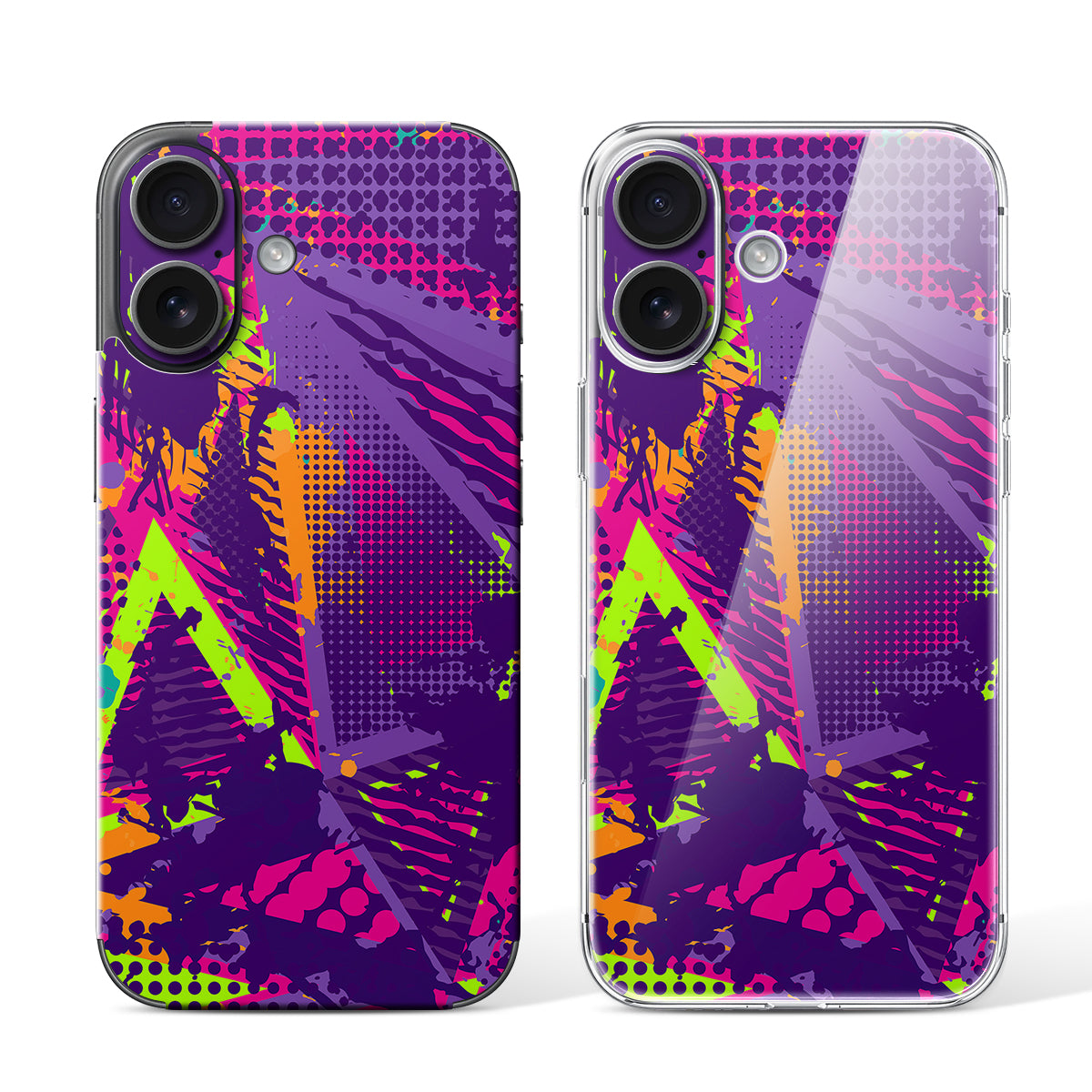 
Phone Skin for iPhone 16 Black — Design 97