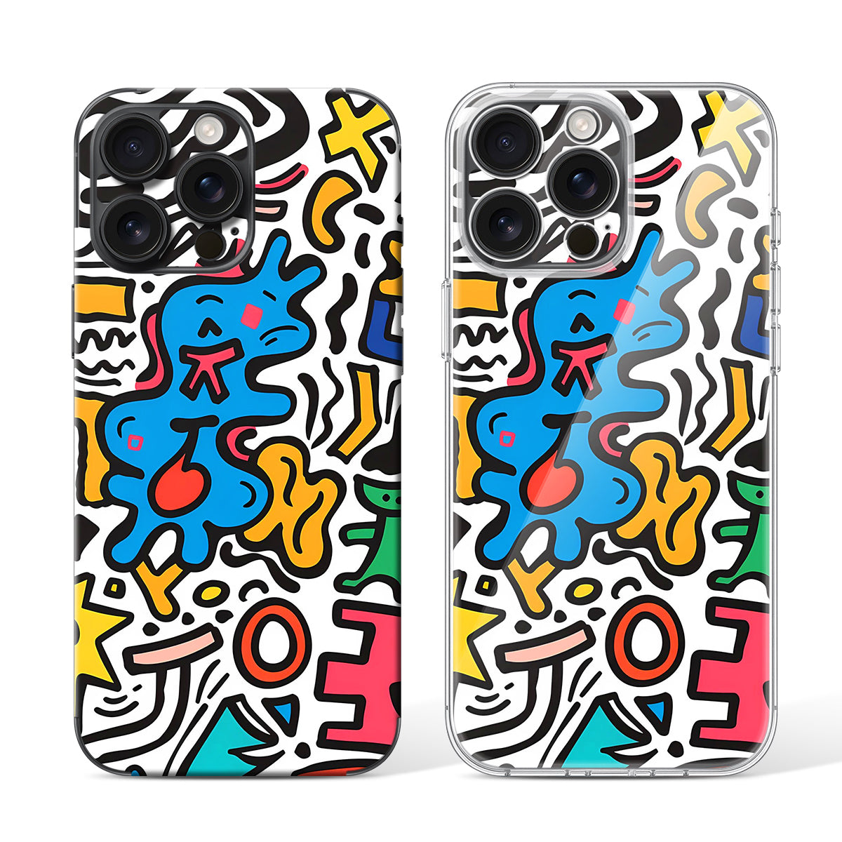 
Phone Skin for iPhone 16 Pro Black Titanium — Design 17