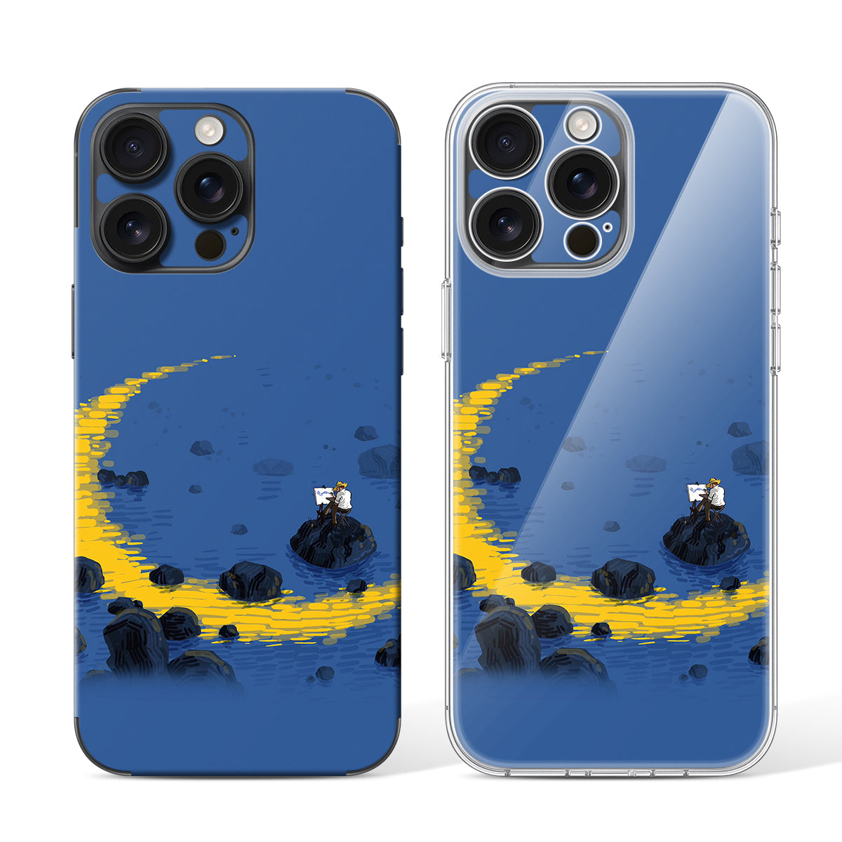 
Phone Skin for iPhone 16 Pro Black Titanium — Design 72