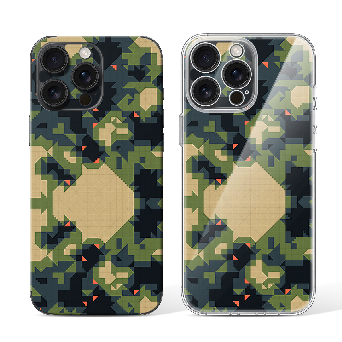 
Phone Skin for iPhone 16 Pro Black Titanium — Design 100
