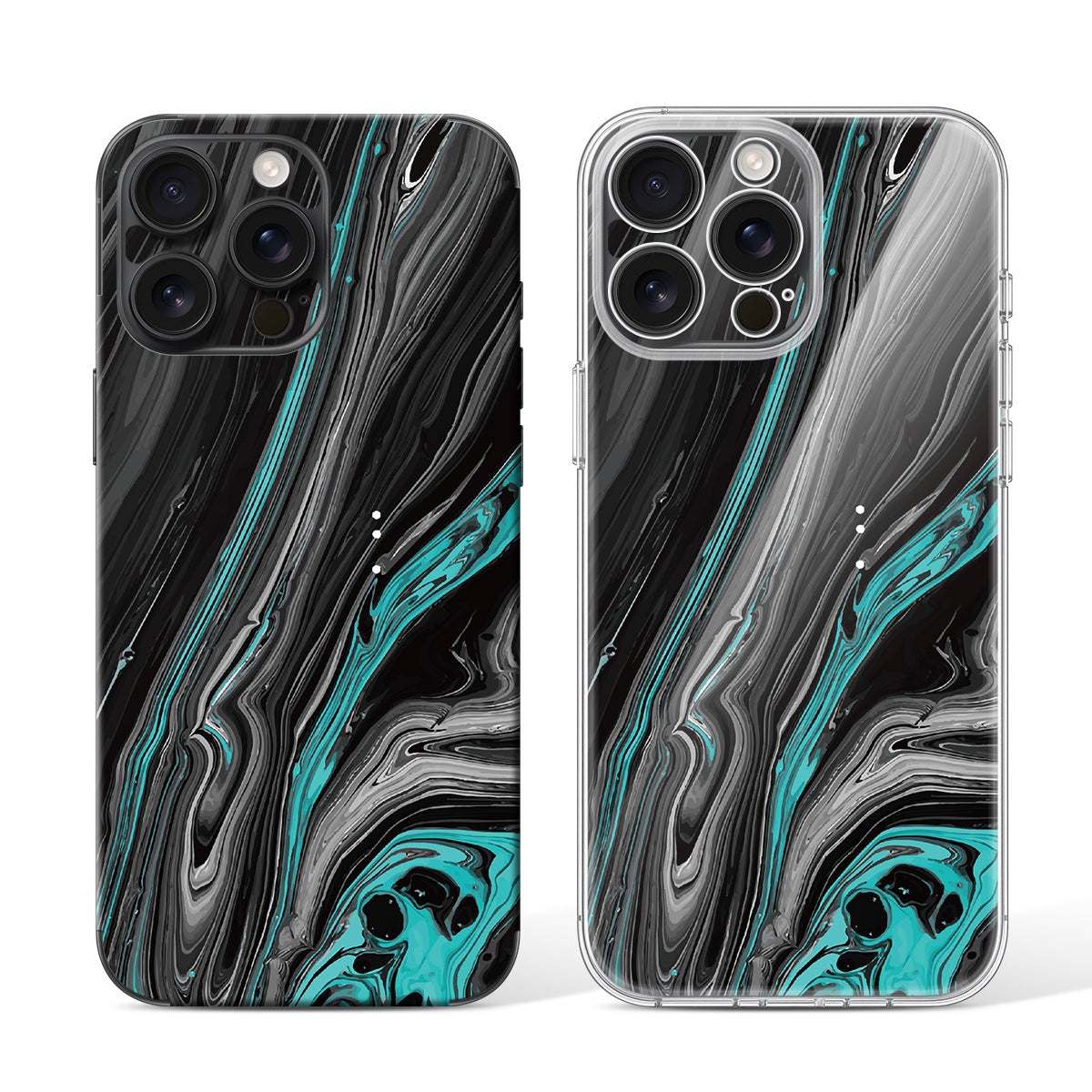 
Phone Skin for iPhone 16 Pro Black Titanium — Design 84