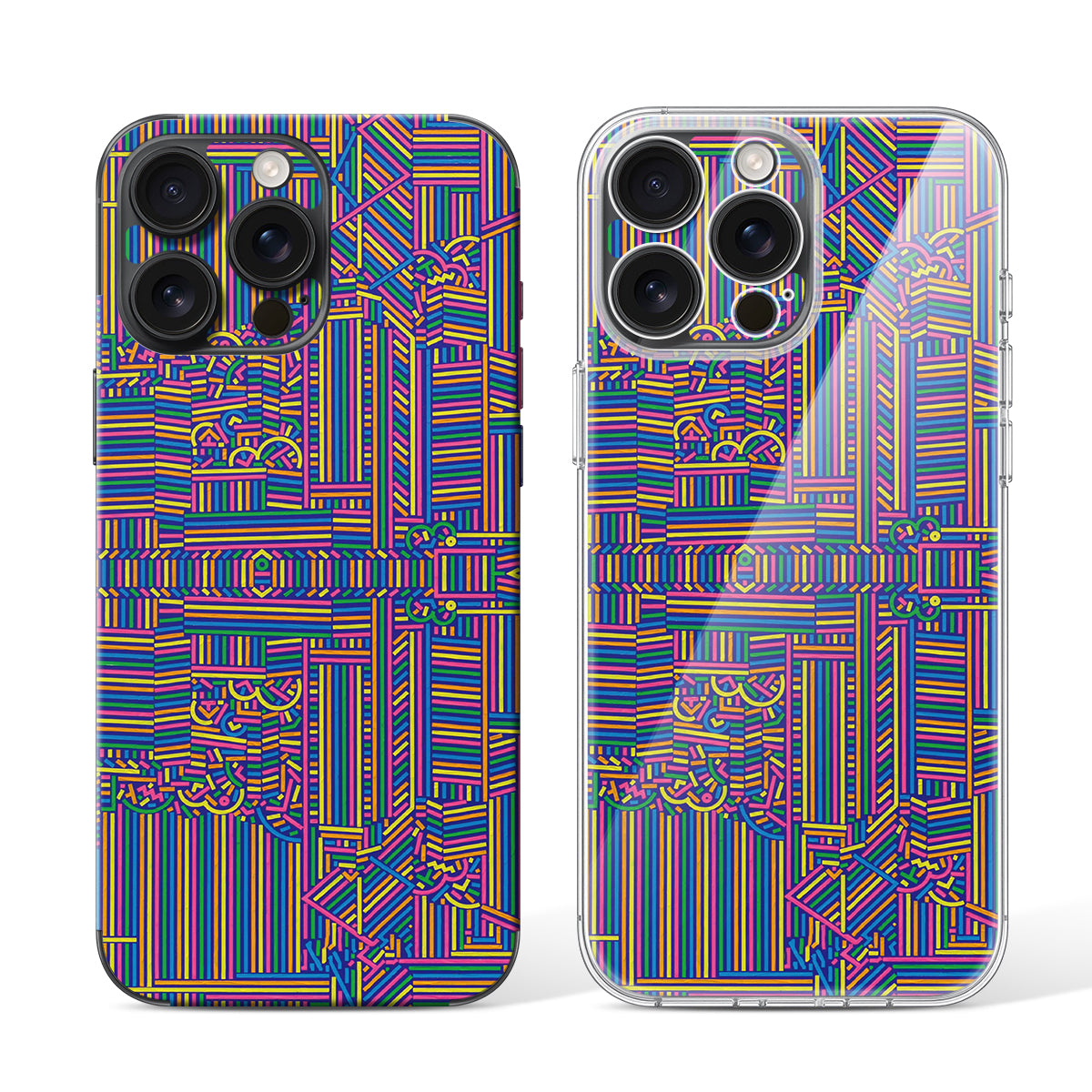 
Phone Skin for iPhone 16 Pro Black Titanium — Design 87