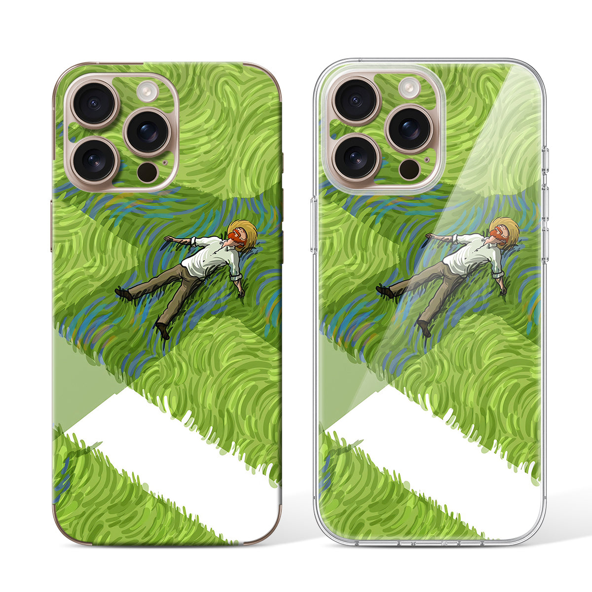 
Phone Skin for iPhone 16 Pro Max Desert Titanium — Design 11