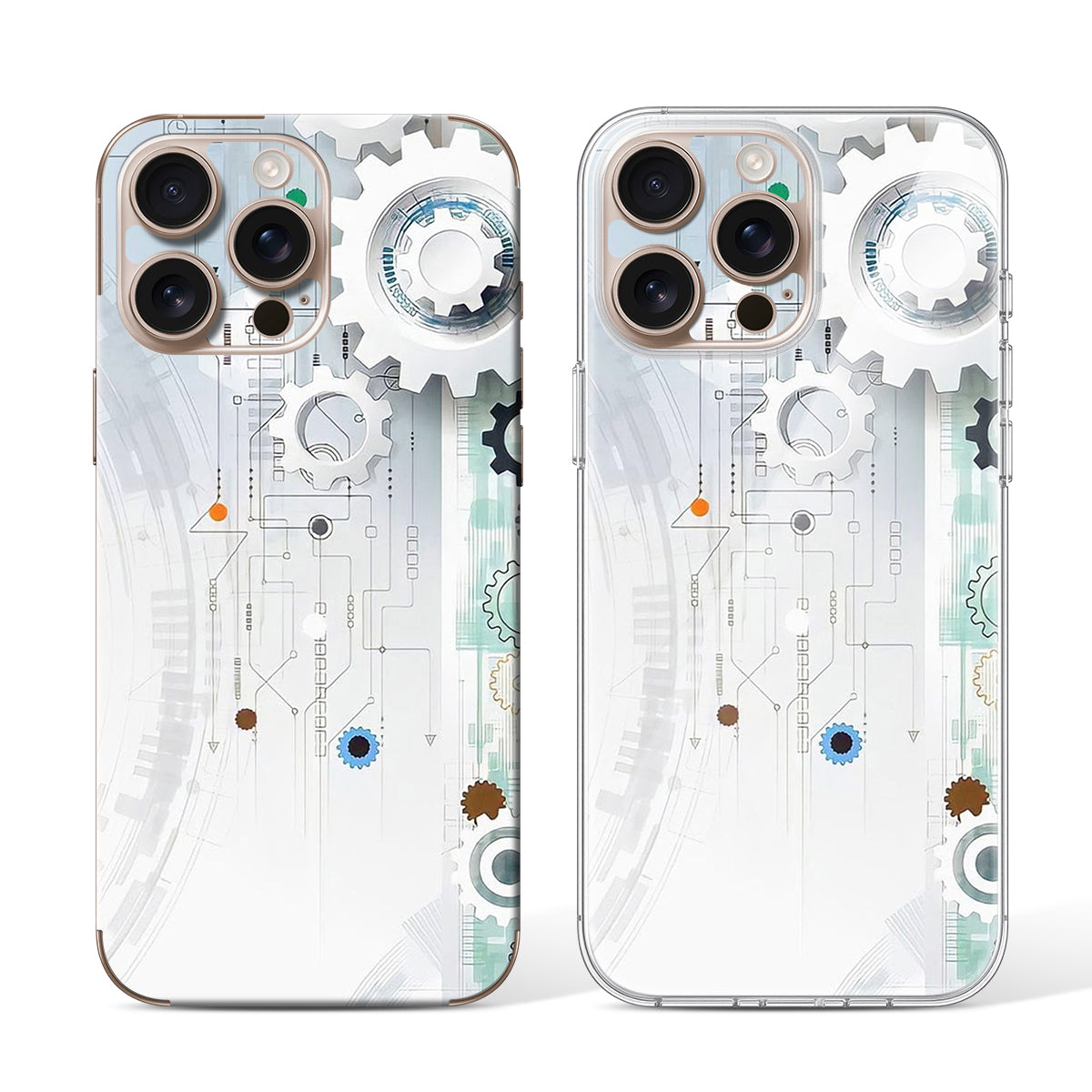 
Phone Skin for iPhone 16 Pro Max Desert Titanium — Design 52