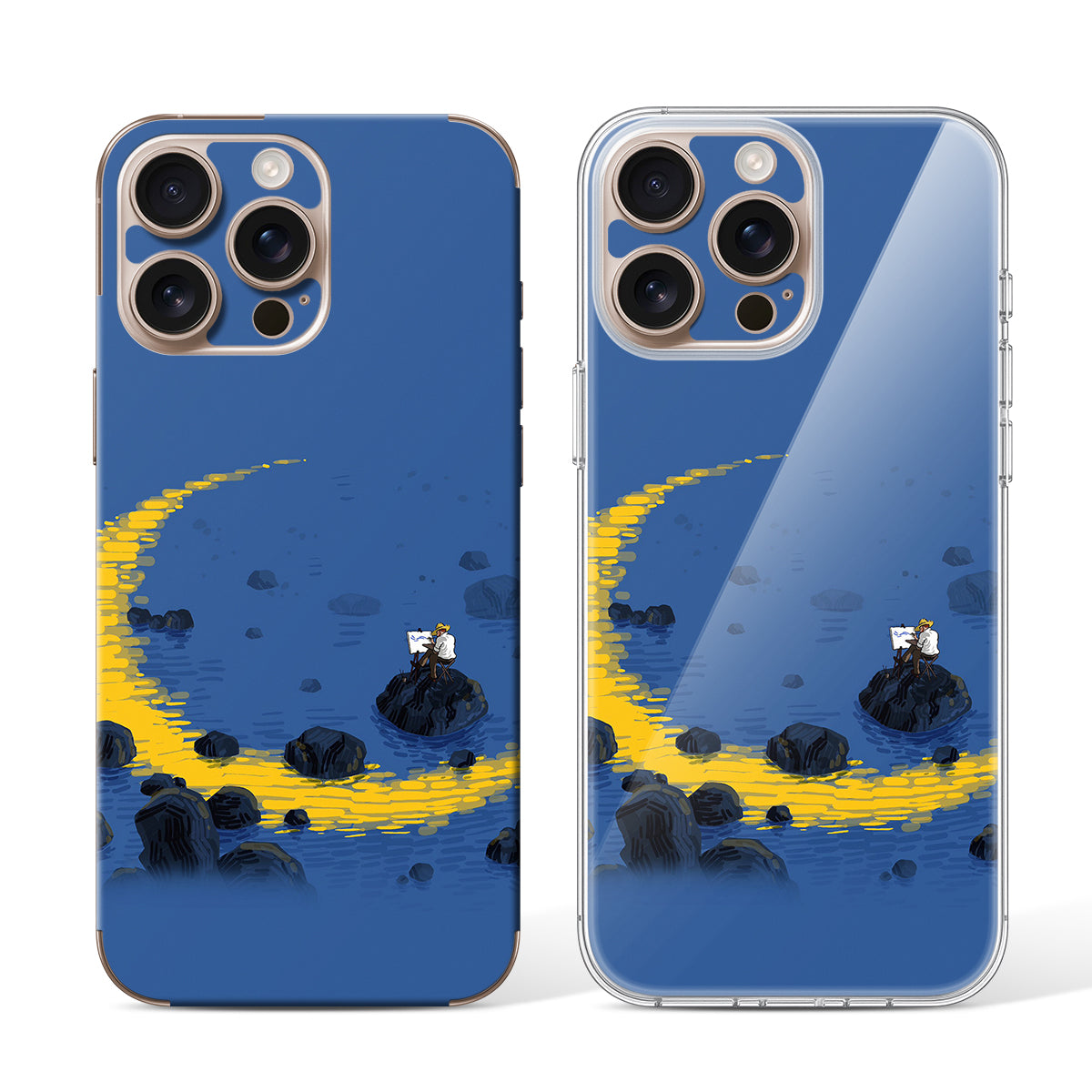 
Phone Skin for iPhone 16 Pro Max Desert Titanium — Design 72