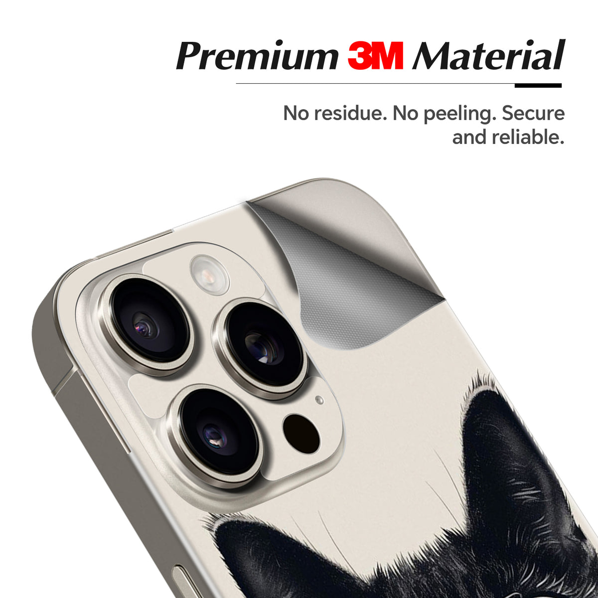 Phone Skin for iPhone 16 Pro Max Natural Titanium — product view 2