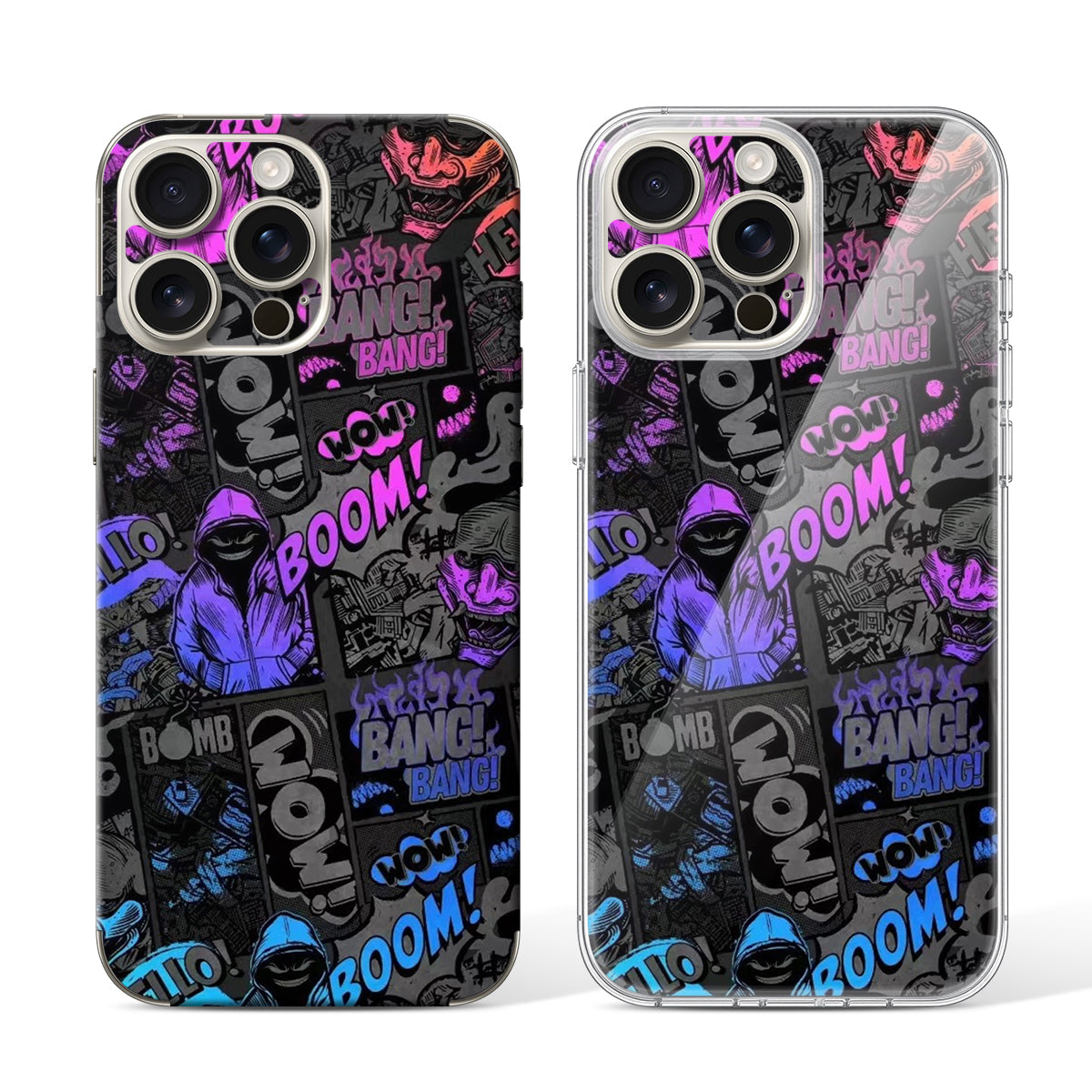 
Phone Skin for iPhone 16 Pro Max Natural Titanium — Design 13