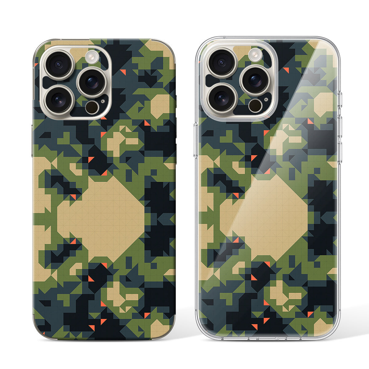 
Phone Skin for iPhone 16 Pro Max Natural Titanium — Design 100