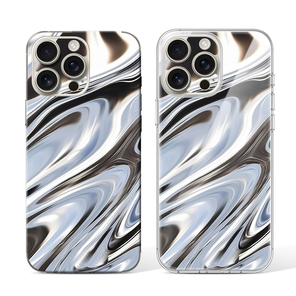 
Phone Skin for iPhone 16 Pro Max Natural Titanium — Design 82