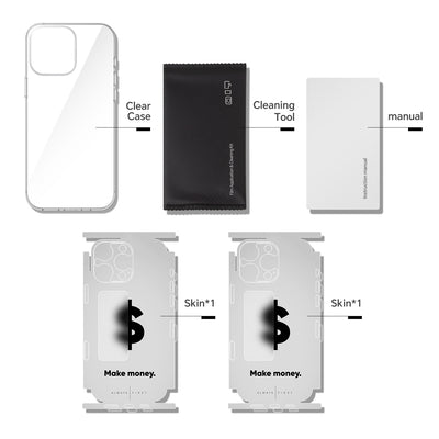 Phone Skin for iPhone 16 Pro Max White Titanium — product view 9